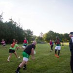 Football training with Eammon Ryan